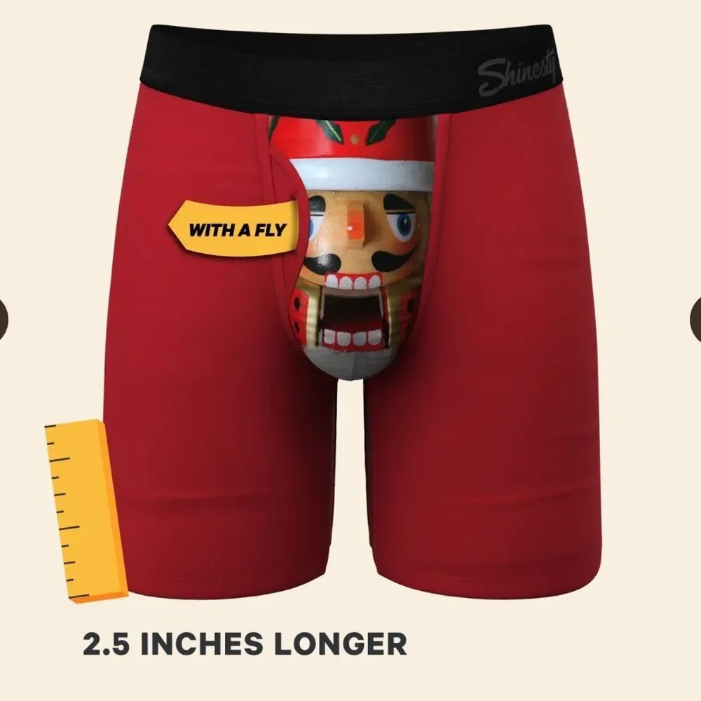 Shinesty The Nutcrack-Him Nutcracker Christmas Long Leg Ball Hammock® 2X Red Nwt